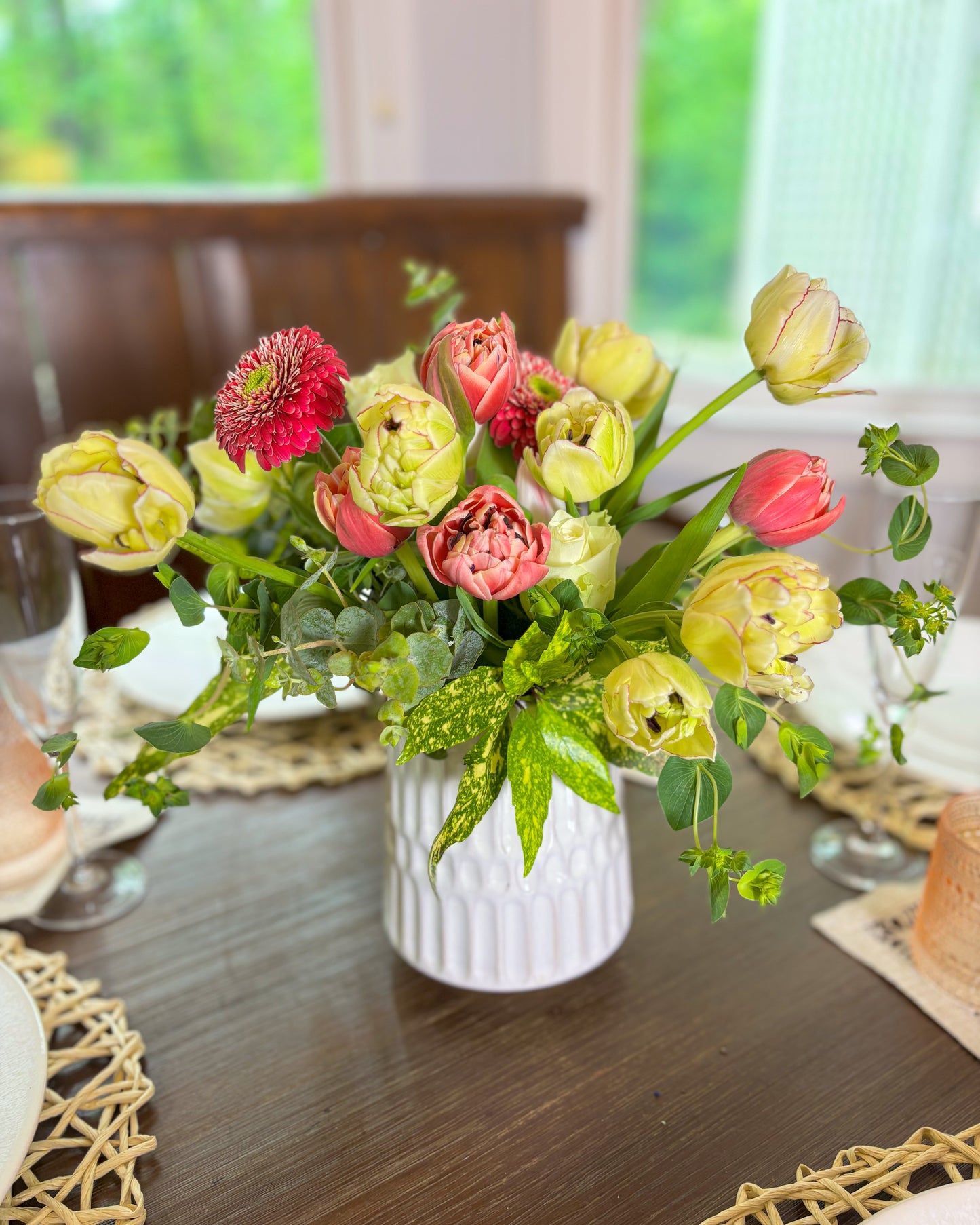 Mother's Day Floral & Balloon Arrangement Combo