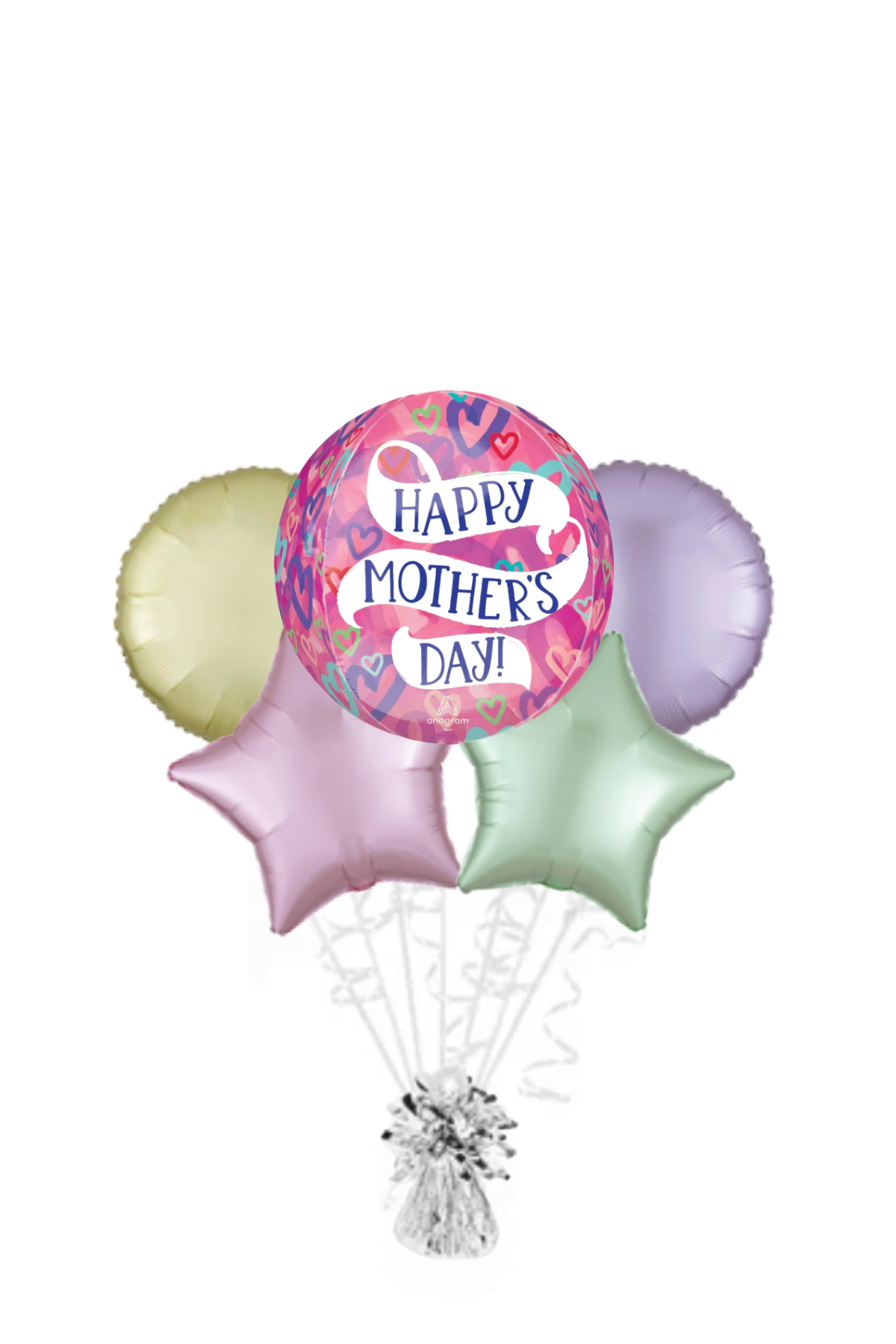 Mother's Day Floral & Balloon Arrangement Combo