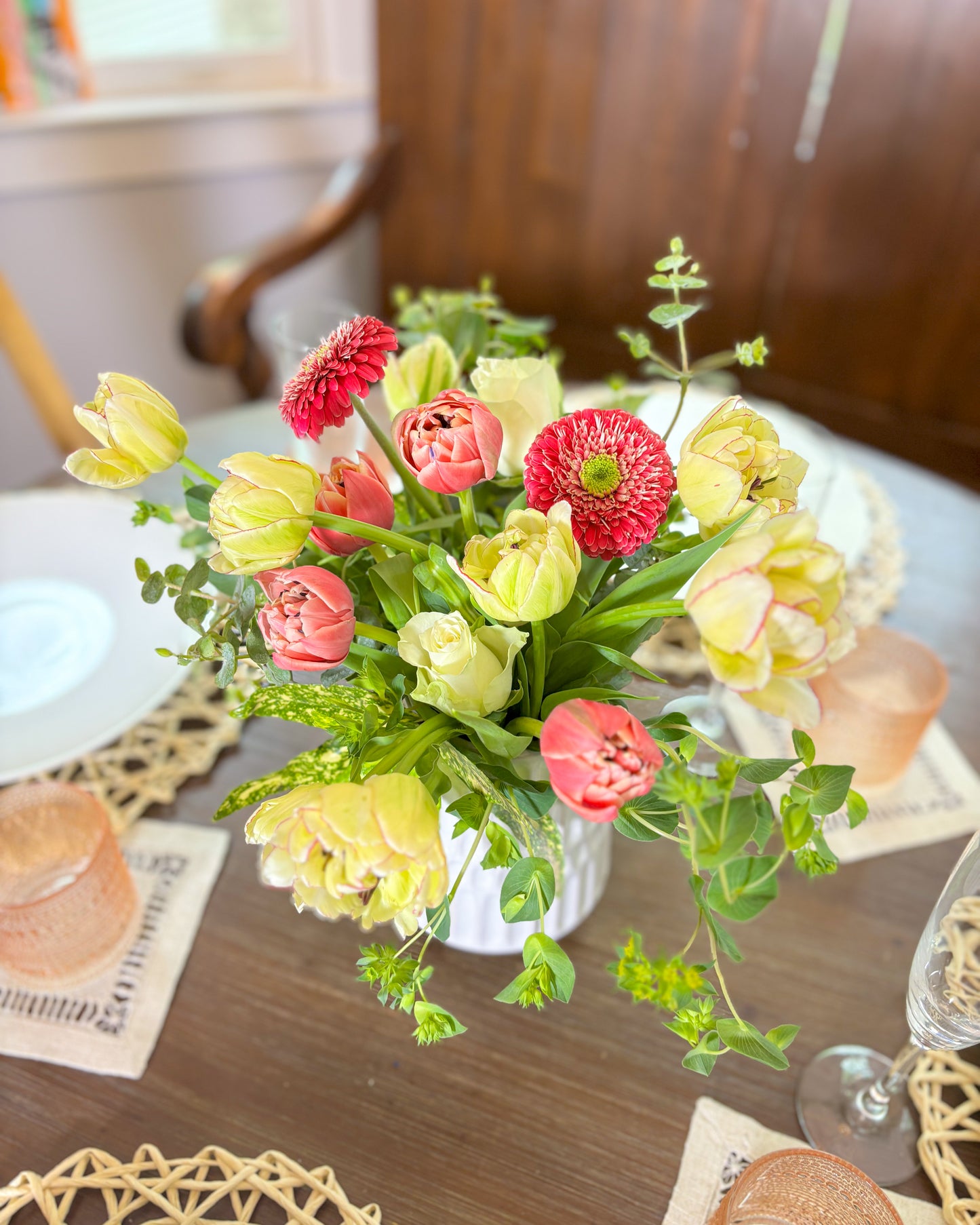 Mother's Day Floral & Balloon Arrangement Combo